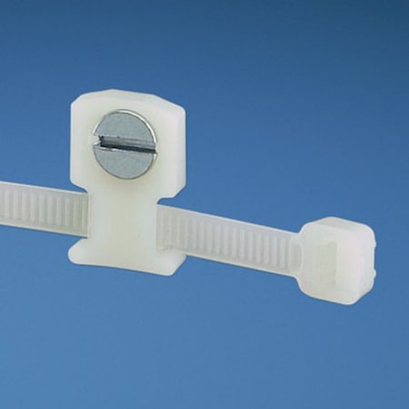 Cable Tie Mount,Screw Applied,PK1000